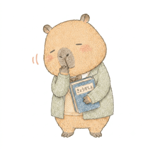 笑顔のカピバラ