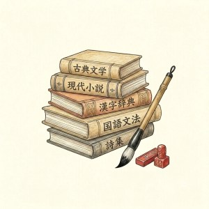 国語のイラスト