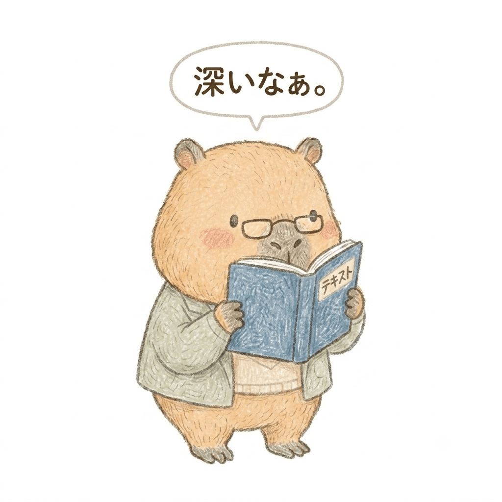 忘れたくない！カピバラ先生が教える「3回復習」のコツ